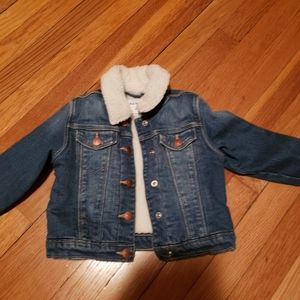 Old Navy fleece lined jean jacket